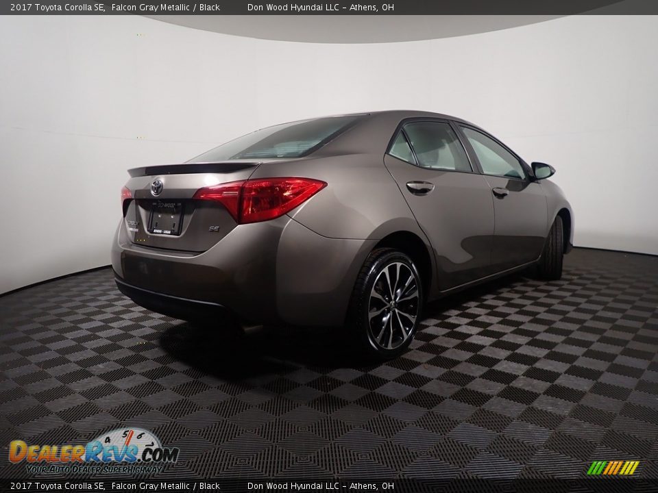 2017 Toyota Corolla SE Falcon Gray Metallic / Black Photo #16