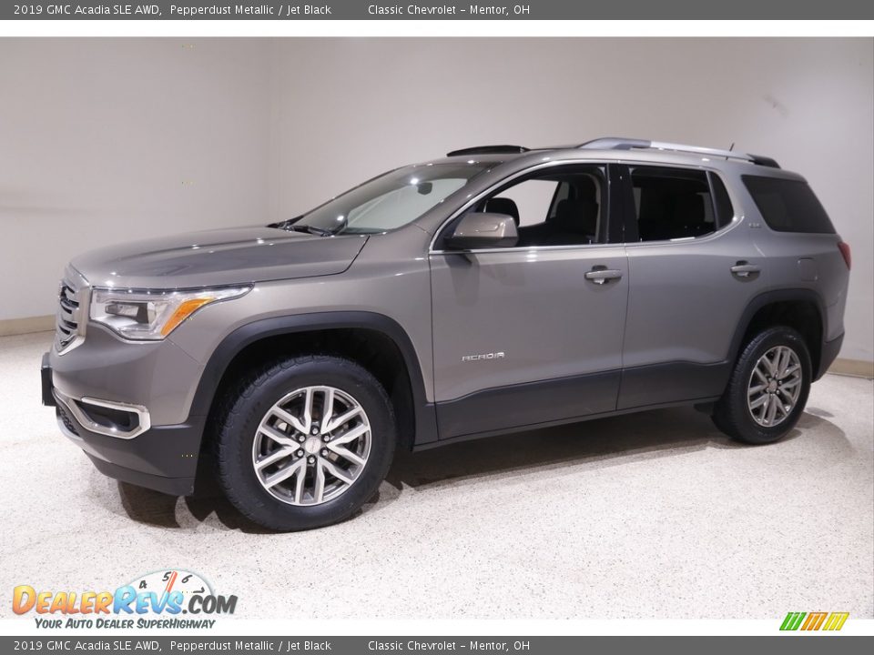 2019 GMC Acadia SLE AWD Pepperdust Metallic / Jet Black Photo #3