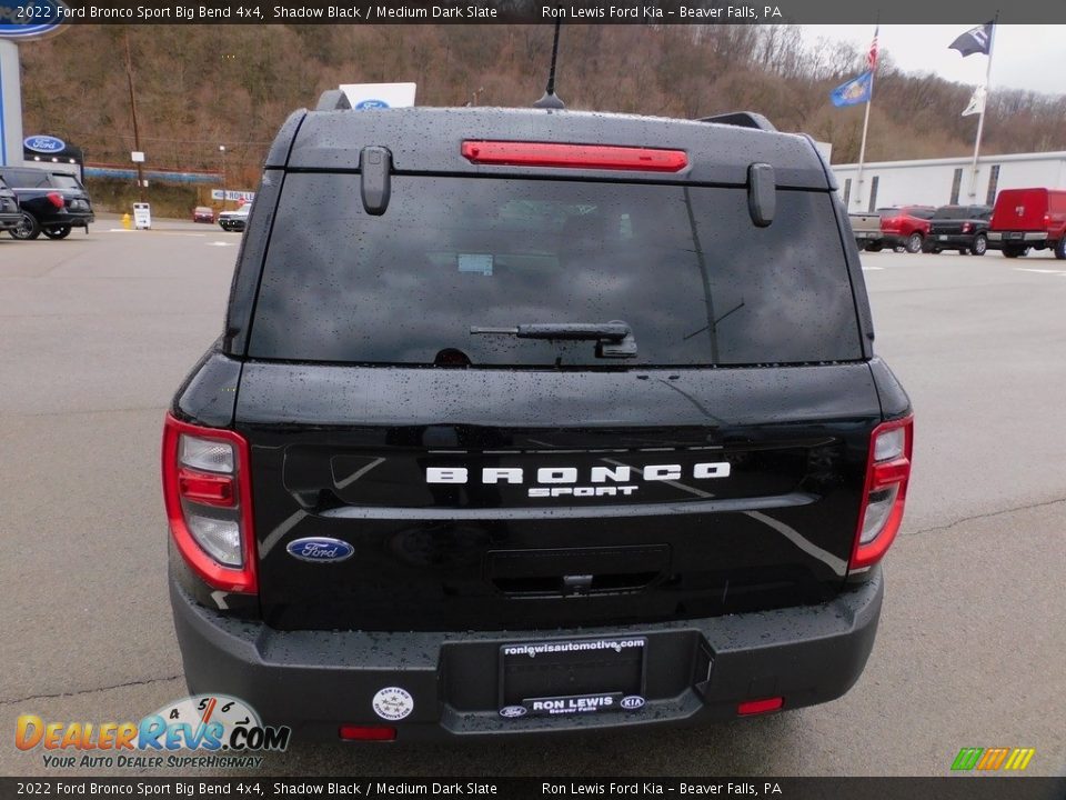 2022 Ford Bronco Sport Big Bend 4x4 Shadow Black / Medium Dark Slate Photo #3