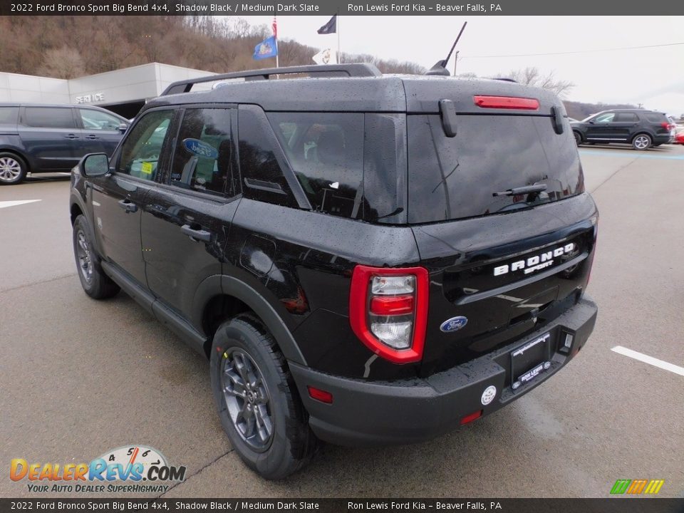 2022 Ford Bronco Sport Big Bend 4x4 Shadow Black / Medium Dark Slate Photo #5
