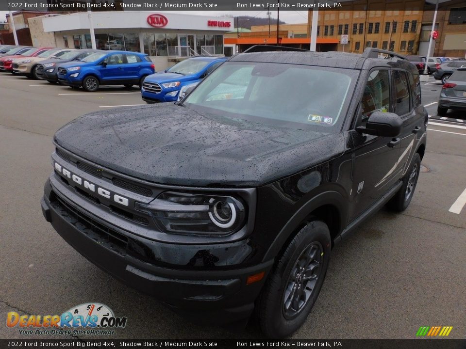 2022 Ford Bronco Sport Big Bend 4x4 Shadow Black / Medium Dark Slate Photo #7