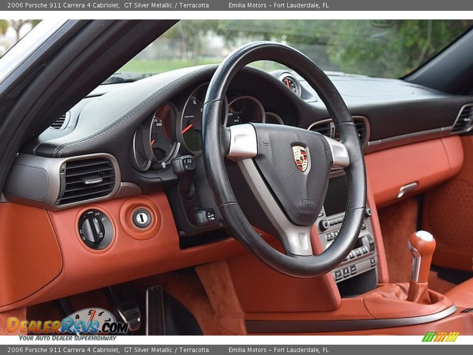 Dashboard of 2006 Porsche 911 Carrera 4 Cabriolet Photo #31