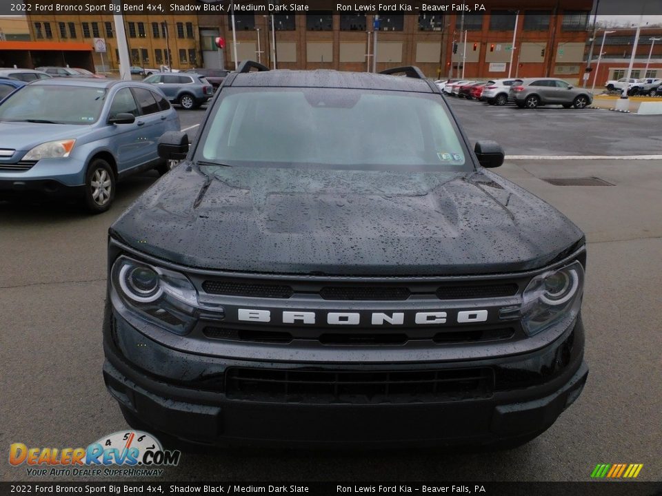 2022 Ford Bronco Sport Big Bend 4x4 Shadow Black / Medium Dark Slate Photo #8