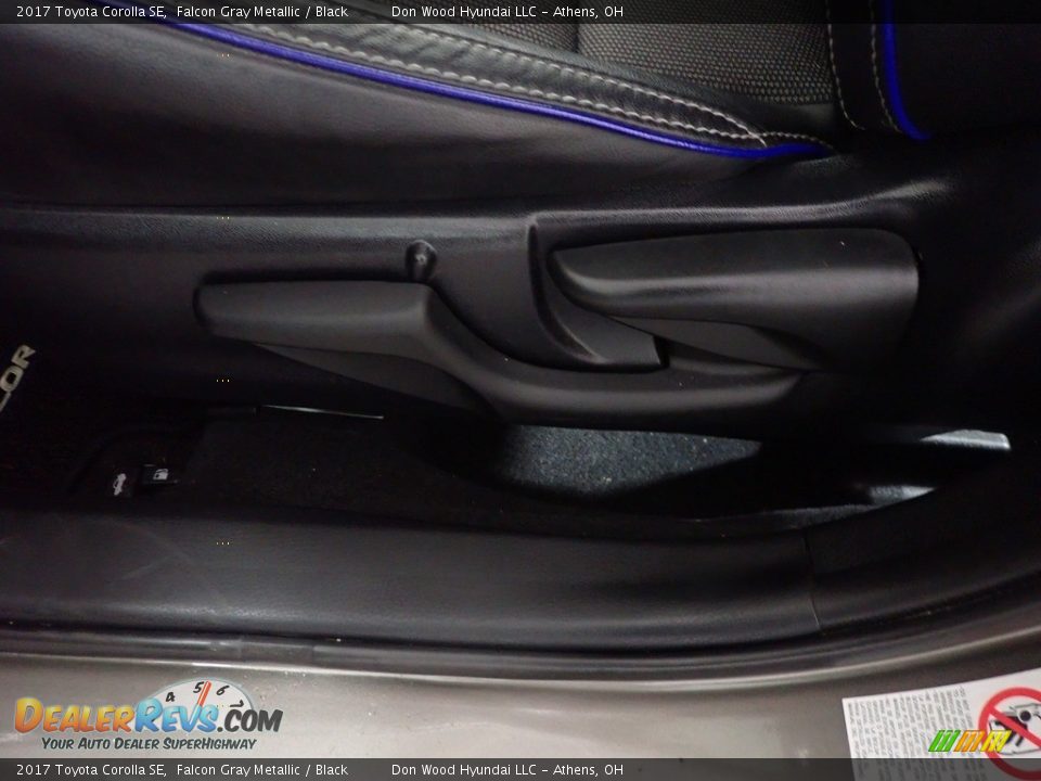 2017 Toyota Corolla SE Falcon Gray Metallic / Black Photo #23