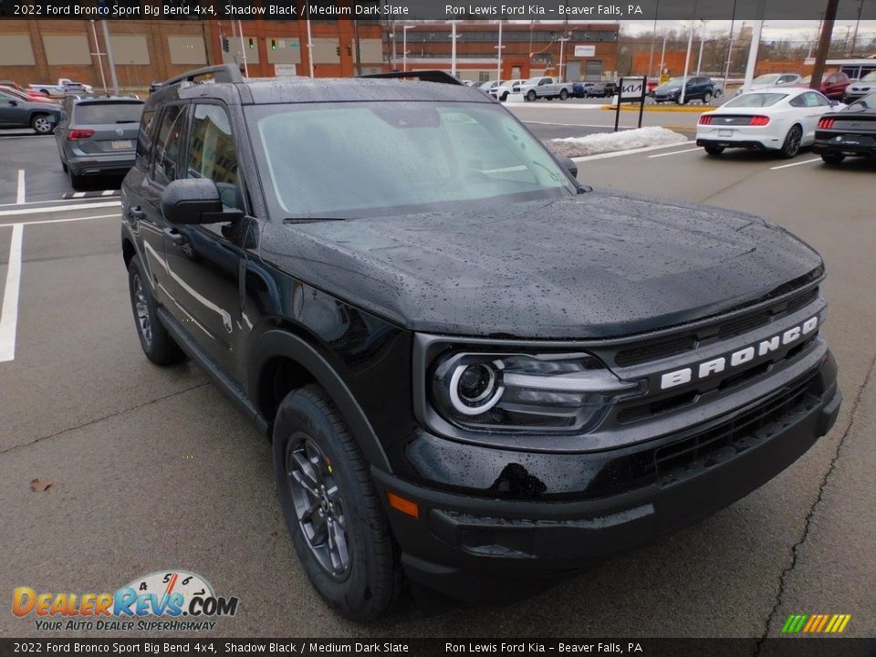 2022 Ford Bronco Sport Big Bend 4x4 Shadow Black / Medium Dark Slate Photo #9
