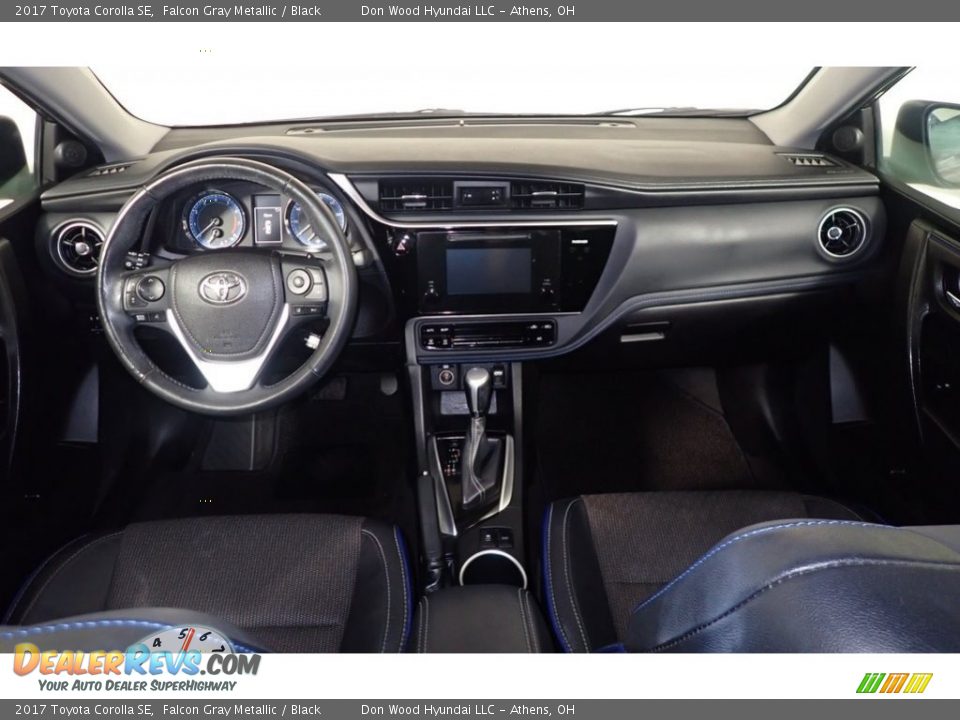 2017 Toyota Corolla SE Falcon Gray Metallic / Black Photo #24