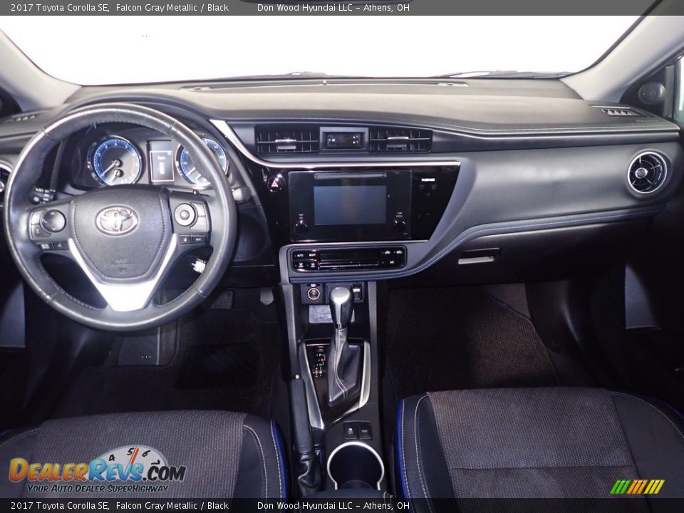 2017 Toyota Corolla SE Falcon Gray Metallic / Black Photo #25