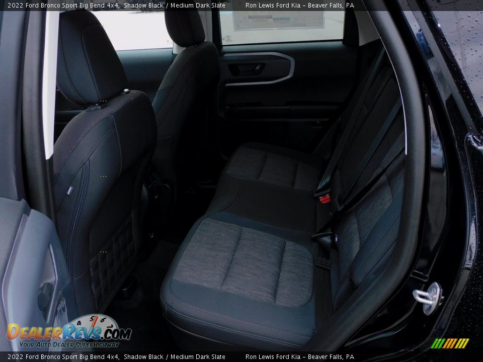 2022 Ford Bronco Sport Big Bend 4x4 Shadow Black / Medium Dark Slate Photo #12