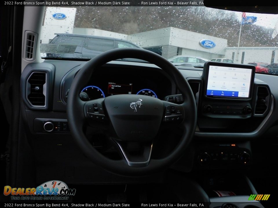 2022 Ford Bronco Sport Big Bend 4x4 Shadow Black / Medium Dark Slate Photo #13