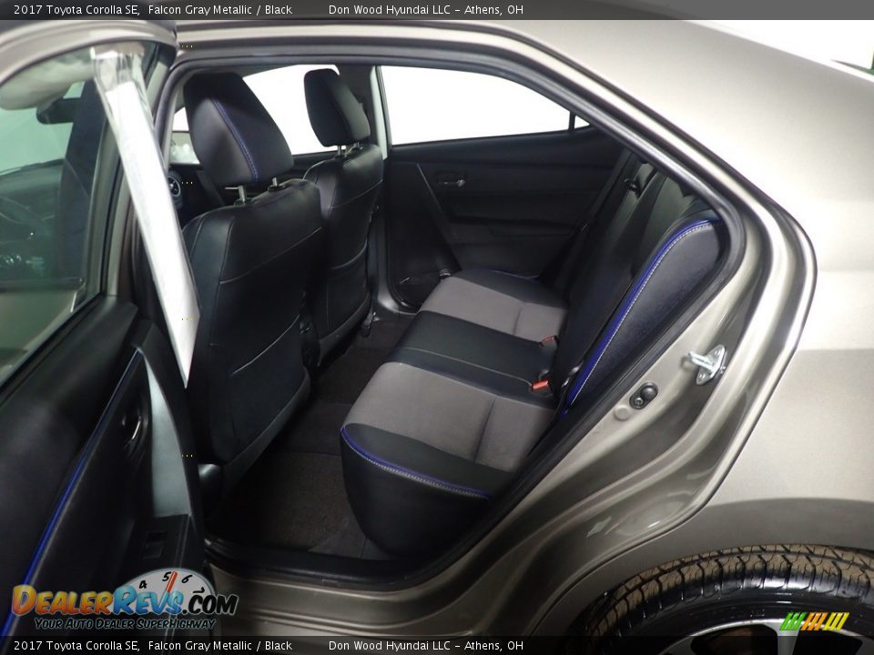 2017 Toyota Corolla SE Falcon Gray Metallic / Black Photo #35