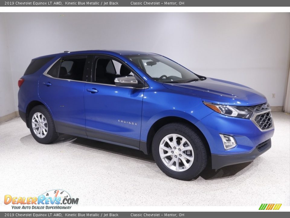 2019 Chevrolet Equinox LT AWD Kinetic Blue Metallic / Jet Black Photo #1