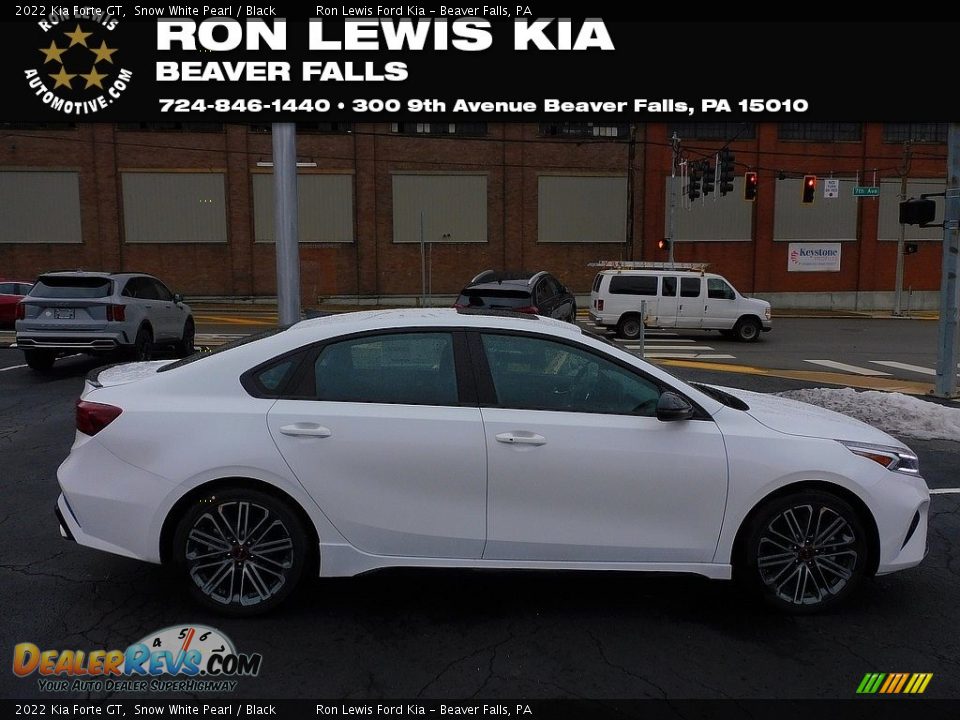 2022 Kia Forte GT Snow White Pearl / Black Photo #1