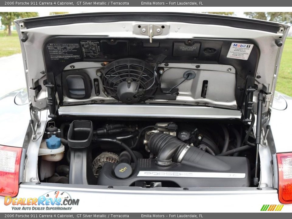 2006 Porsche 911 Carrera 4 Cabriolet 3.6 Liter DOHC 24V VarioCam Flat 6 Cylinder Engine Photo #46