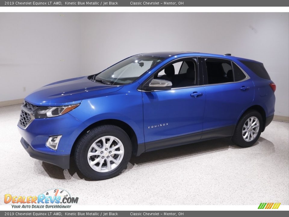 2019 Chevrolet Equinox LT AWD Kinetic Blue Metallic / Jet Black Photo #3