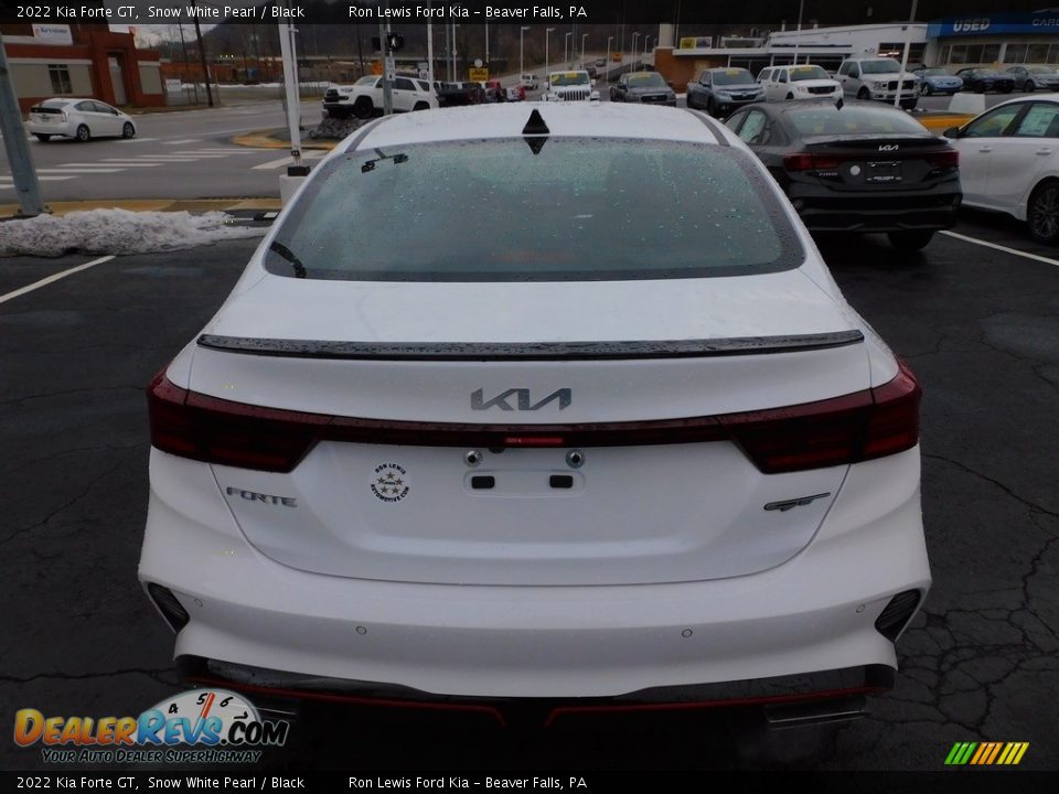 2022 Kia Forte GT Snow White Pearl / Black Photo #3
