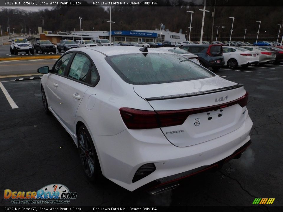 2022 Kia Forte GT Snow White Pearl / Black Photo #5