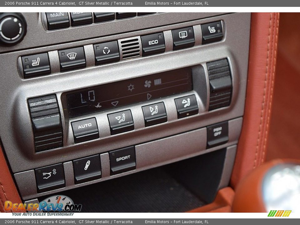 Controls of 2006 Porsche 911 Carrera 4 Cabriolet Photo #55