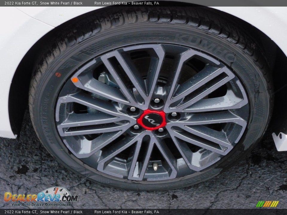 2022 Kia Forte GT Snow White Pearl / Black Photo #10