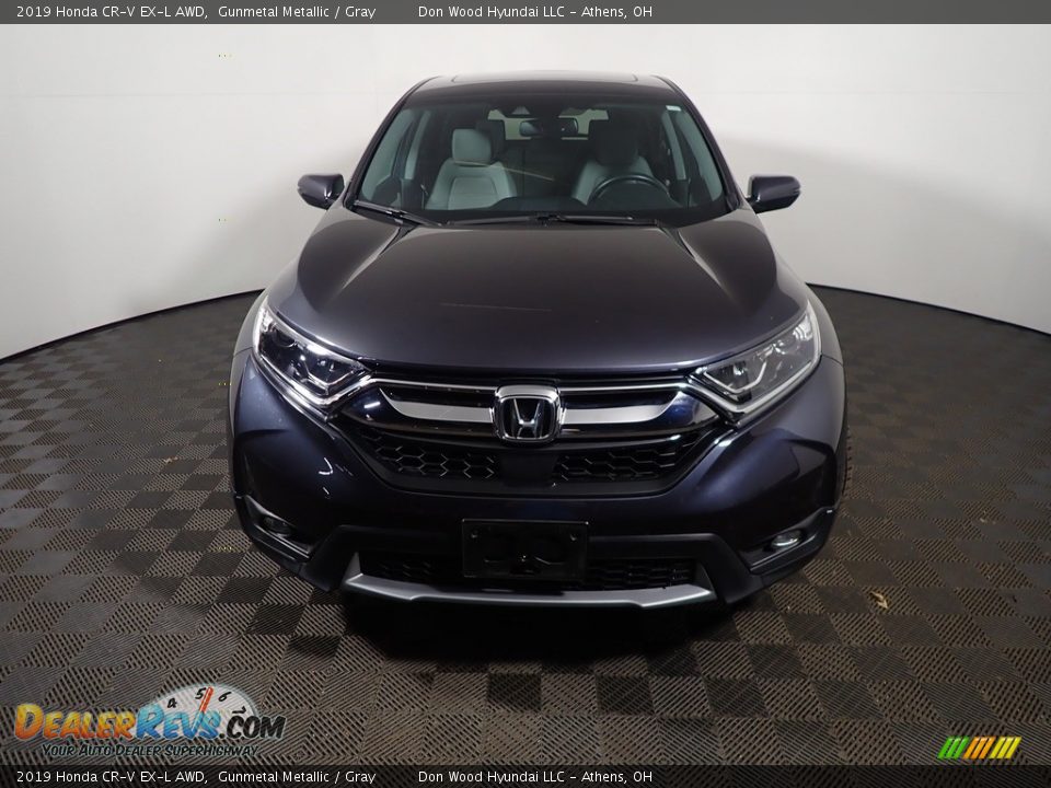 2019 Honda CR-V EX-L AWD Gunmetal Metallic / Gray Photo #6