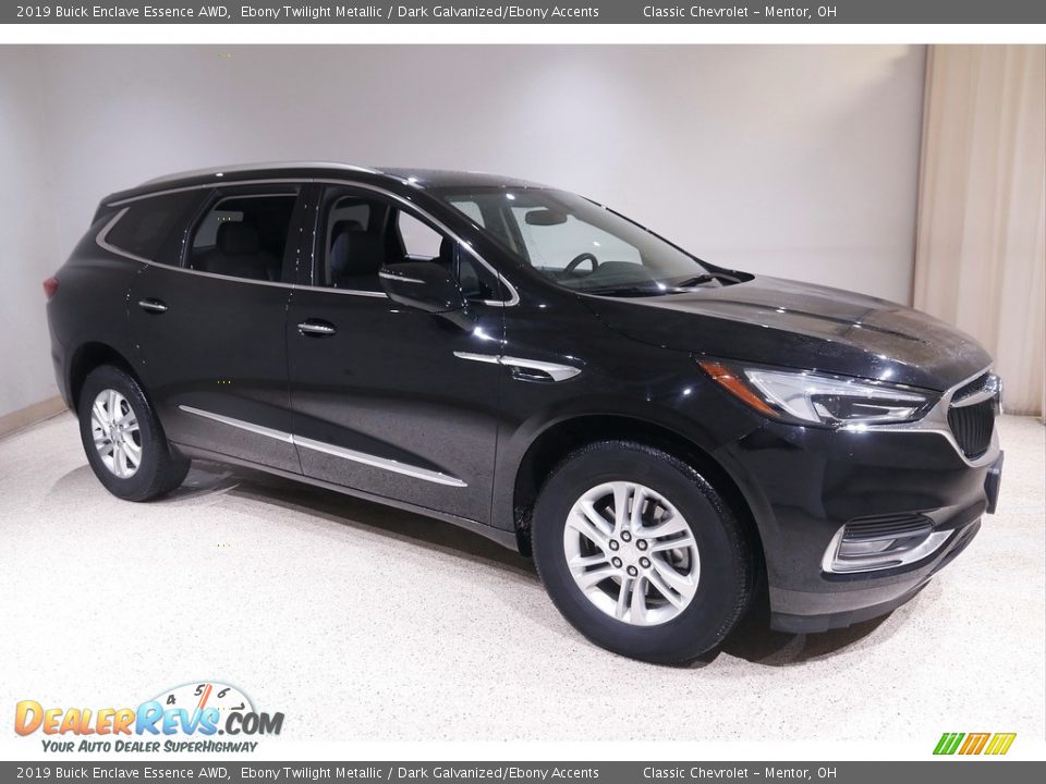 2019 Buick Enclave Essence AWD Ebony Twilight Metallic / Dark Galvanized/Ebony Accents Photo #1