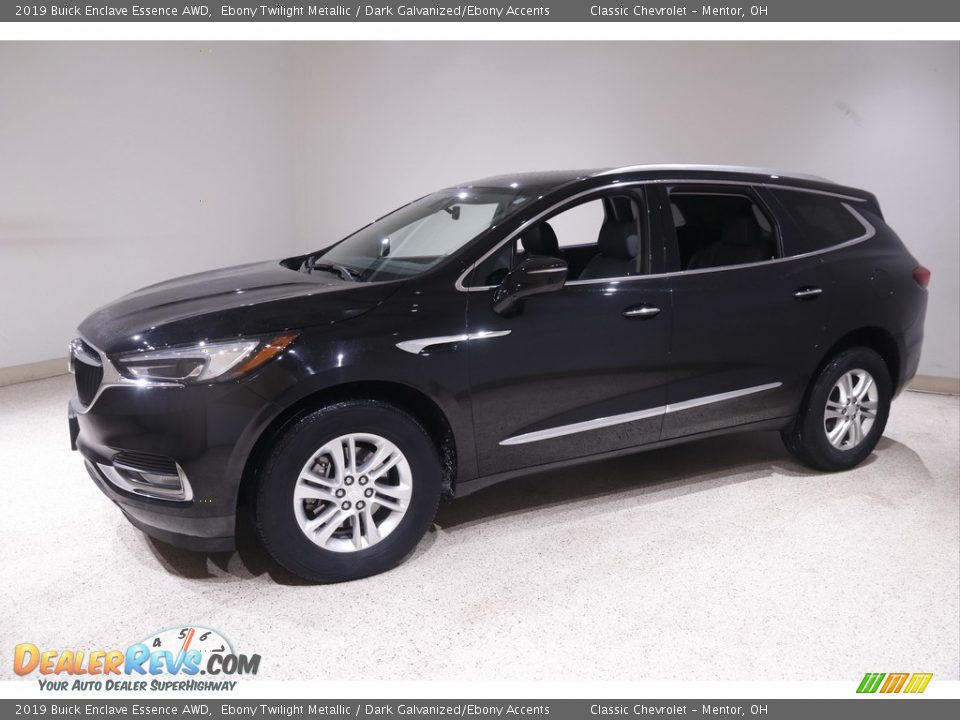 2019 Buick Enclave Essence AWD Ebony Twilight Metallic / Dark Galvanized/Ebony Accents Photo #3