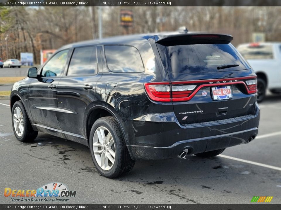 2022 Dodge Durango GT AWD DB Black / Black Photo #4