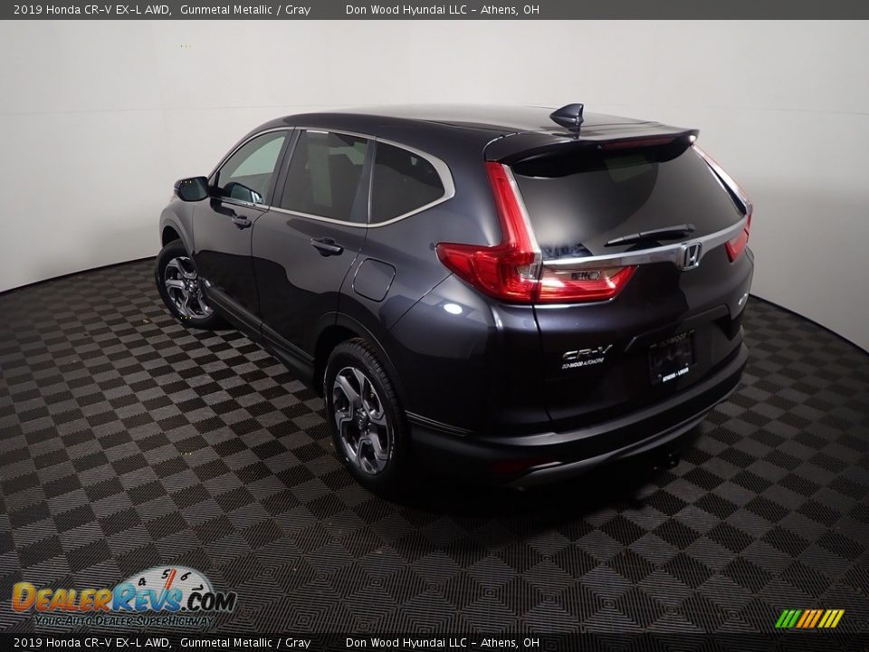 2019 Honda CR-V EX-L AWD Gunmetal Metallic / Gray Photo #13