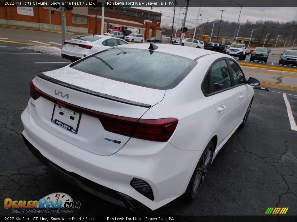 2022 Kia Forte GT-Line Snow White Pearl / Black Photo #2
