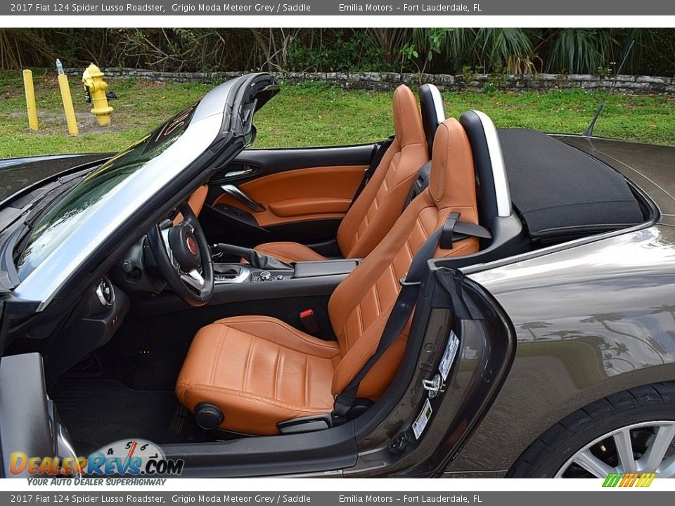 Saddle Interior - 2017 Fiat 124 Spider Lusso Roadster Photo #20