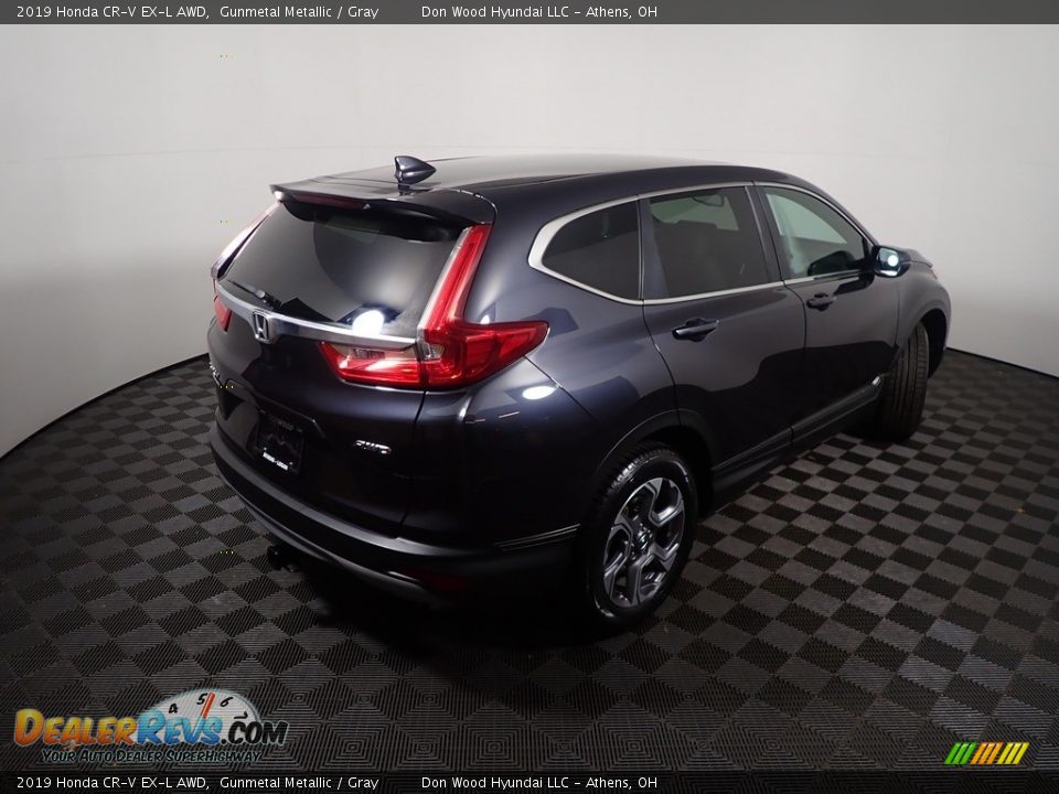 2019 Honda CR-V EX-L AWD Gunmetal Metallic / Gray Photo #19