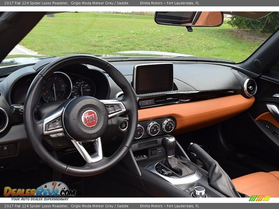 Dashboard of 2017 Fiat 124 Spider Lusso Roadster Photo #24