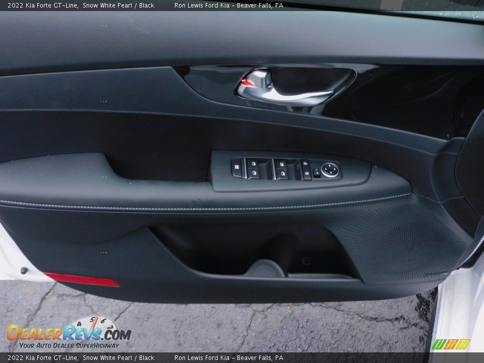2022 Kia Forte GT-Line Snow White Pearl / Black Photo #14