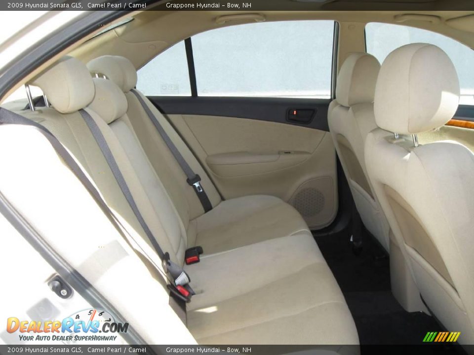 2009 Hyundai Sonata GLS Camel Pearl / Camel Photo #4