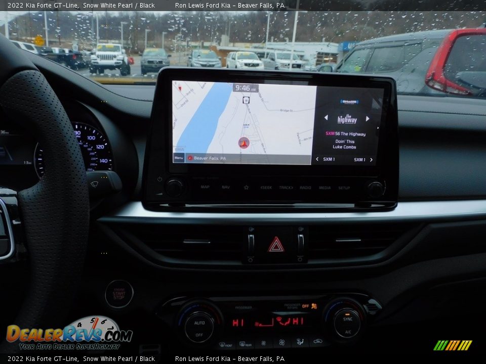 2022 Kia Forte GT-Line Snow White Pearl / Black Photo #16