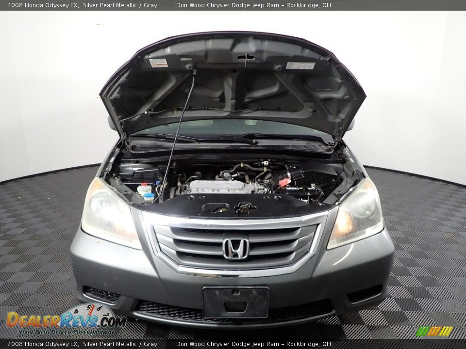 2008 Honda Odyssey EX Silver Pearl Metallic / Gray Photo #3