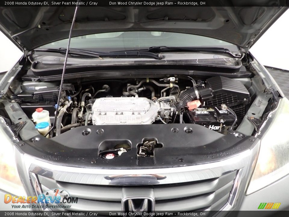 2008 Honda Odyssey EX Silver Pearl Metallic / Gray Photo #4
