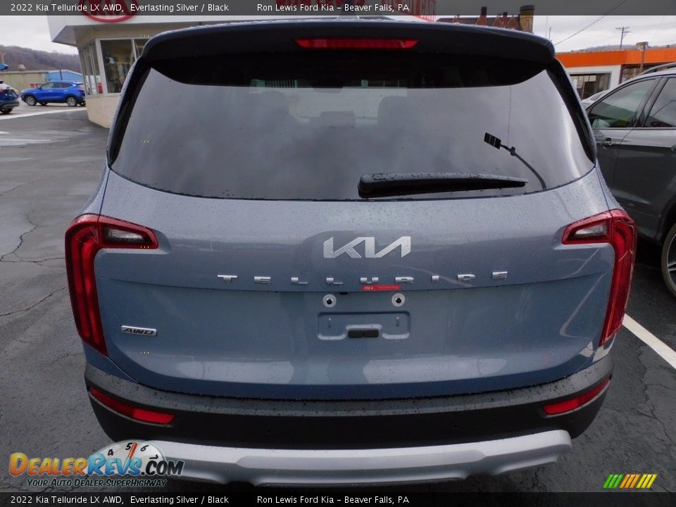 2022 Kia Telluride LX AWD Everlasting Silver / Black Photo #4