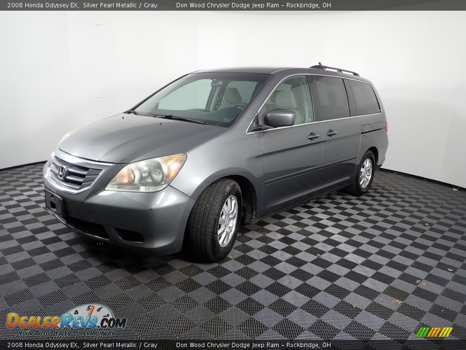 2008 Honda Odyssey EX Silver Pearl Metallic / Gray Photo #5