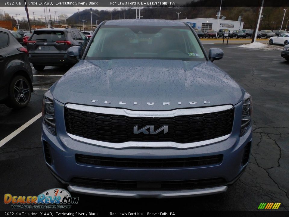 2022 Kia Telluride LX AWD Everlasting Silver / Black Photo #9