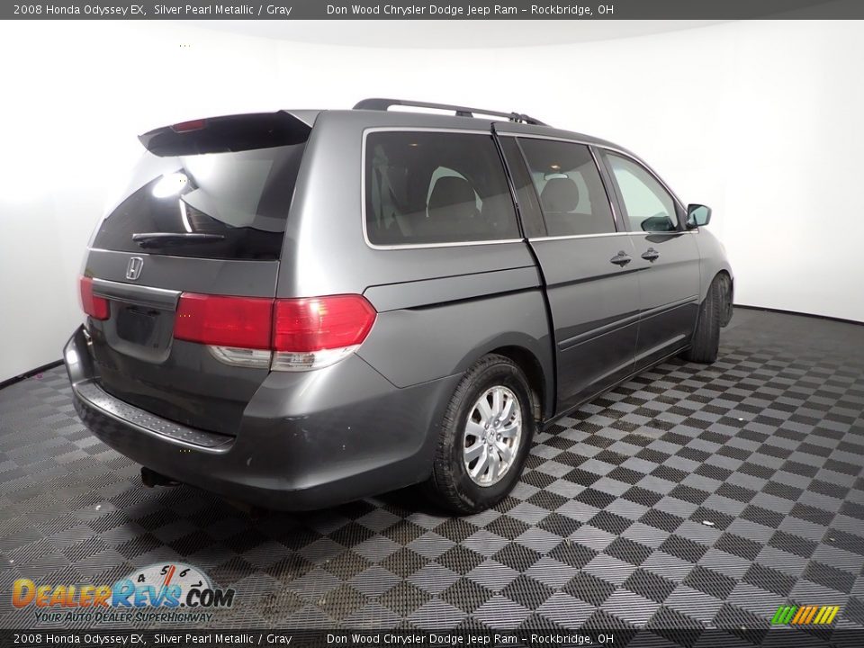 2008 Honda Odyssey EX Silver Pearl Metallic / Gray Photo #10