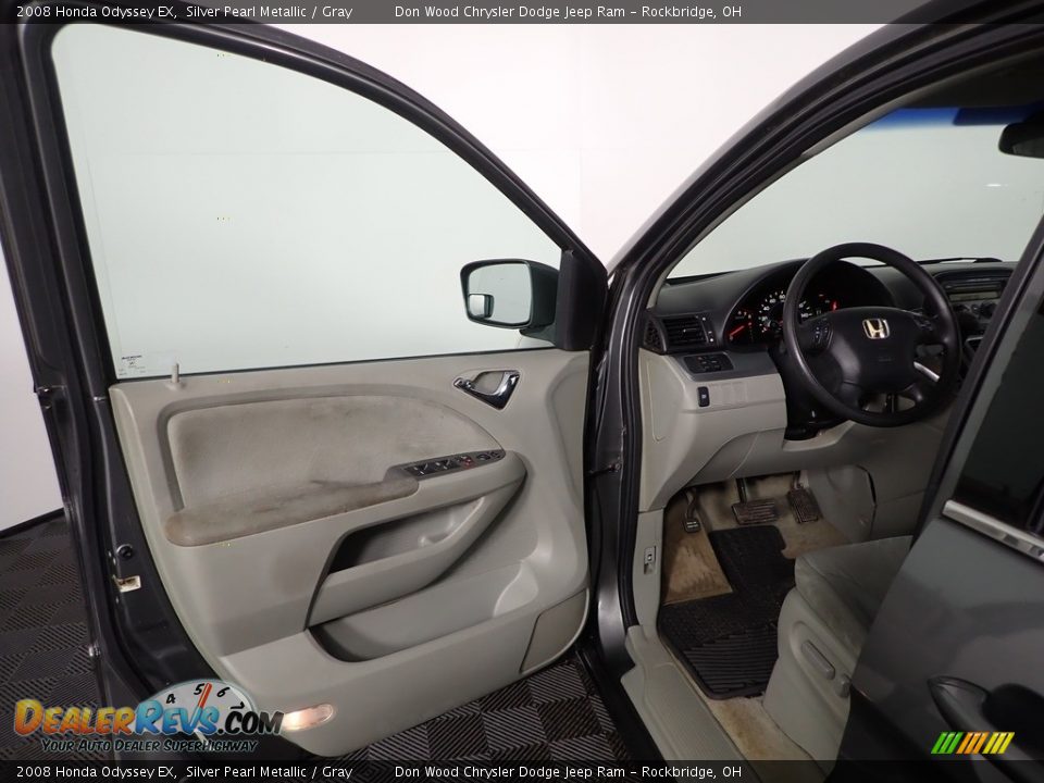 2008 Honda Odyssey EX Silver Pearl Metallic / Gray Photo #11