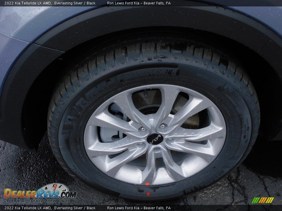 2022 Kia Telluride LX AWD Everlasting Silver / Black Photo #11