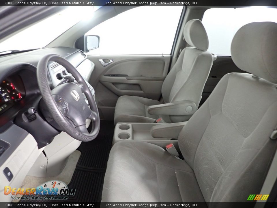 2008 Honda Odyssey EX Silver Pearl Metallic / Gray Photo #14