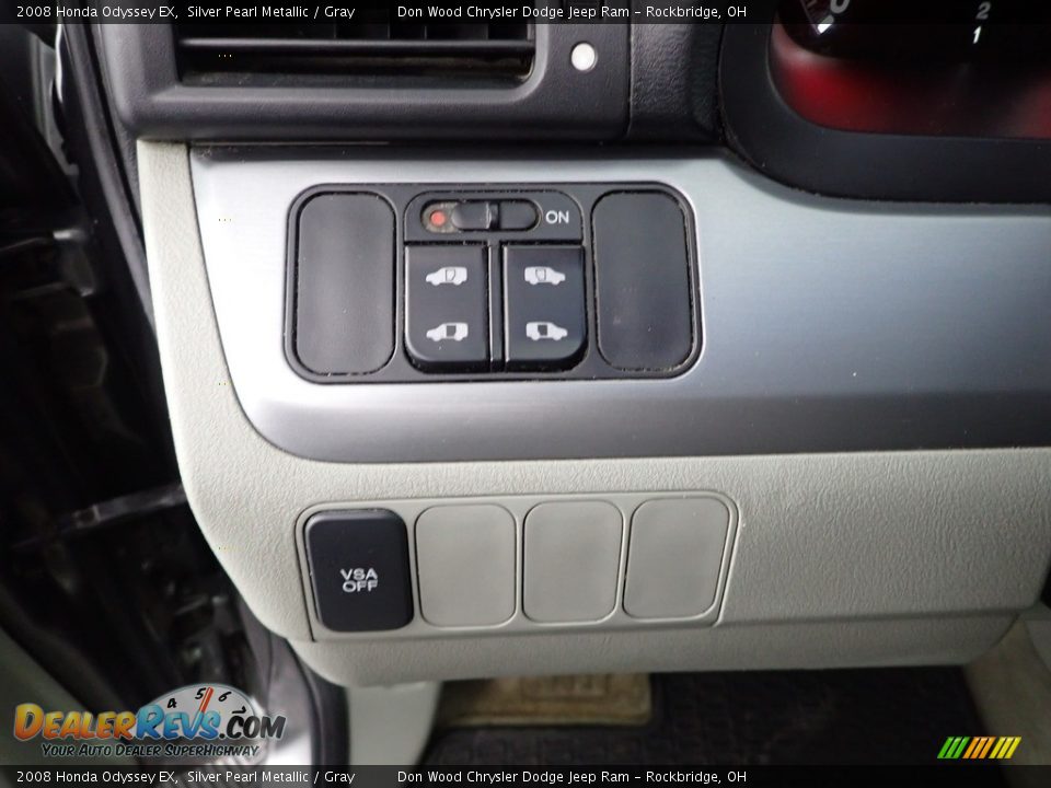 2008 Honda Odyssey EX Silver Pearl Metallic / Gray Photo #15