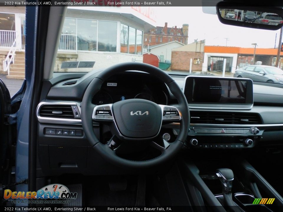 2022 Kia Telluride LX AWD Everlasting Silver / Black Photo #15