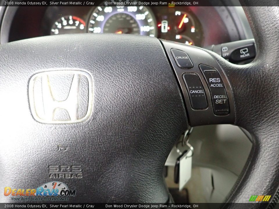 2008 Honda Odyssey EX Silver Pearl Metallic / Gray Photo #17