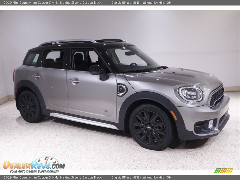 2019 Mini Countryman Cooper S All4 Melting Silver / Carbon Black Photo #1