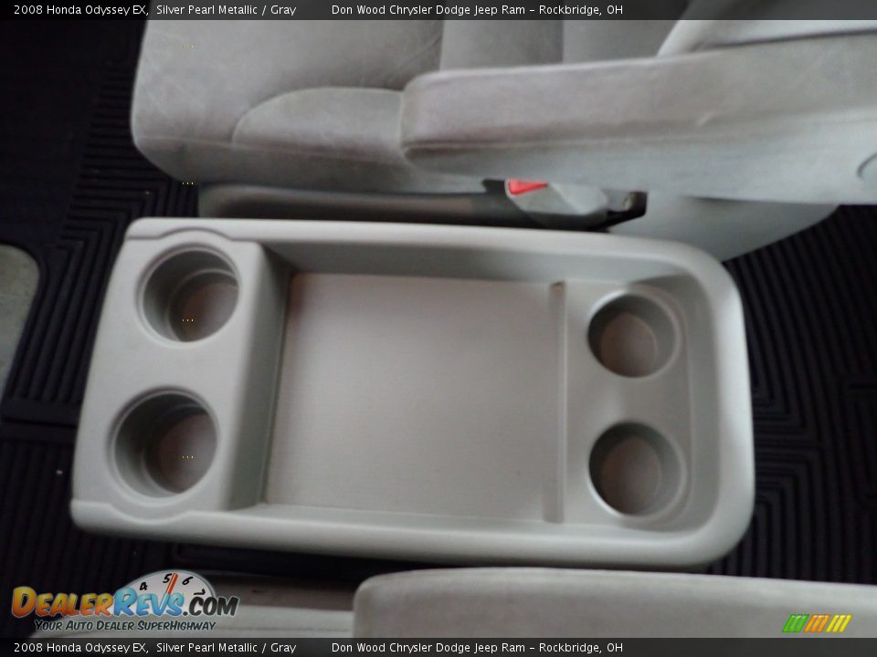 2008 Honda Odyssey EX Silver Pearl Metallic / Gray Photo #21