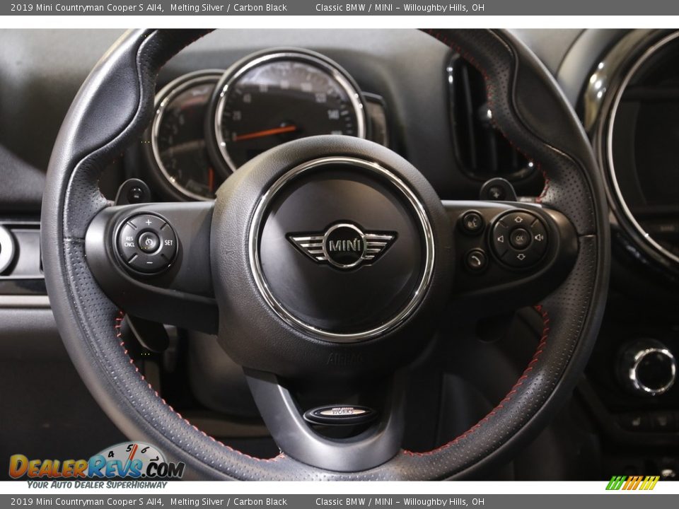 2019 Mini Countryman Cooper S All4 Melting Silver / Carbon Black Photo #7