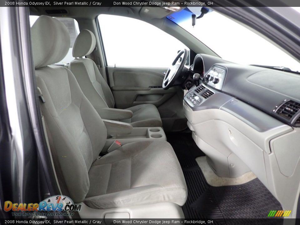 2008 Honda Odyssey EX Silver Pearl Metallic / Gray Photo #24
